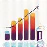 Icon representing data analytics and performance insights