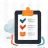 Icon representing effortless order tracking and management